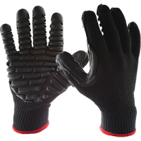 Blackmaxx ISO Anti-Vibration Gloves, Size Medium/8 Haskins Industrial Inc.