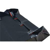 Berme d&eacute;ployable &agrave; mur IBX, Capacit&eacute; 268 gal. US, 6' la x 6' lo x 12" h, Support &agrave; encliqueter Haskins Industrial Inc.