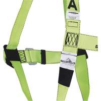 FBH-10022A Compliance Series Safety Harness, CSA Certified, Class A, 400 lbs. Cap. Haskins Industrial Inc.