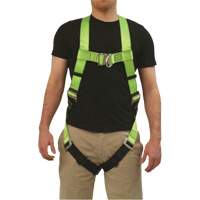 FBH-10000L Contractor Series Safety Harness, CSA Certified, Class AL, 400 lbs. Cap. Haskins Industrial Inc.