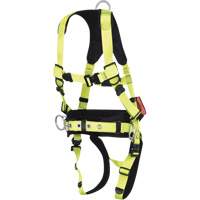 FBH-70110B PeakPro Plus Series Safety Harness with Trauma Strap, CSA Certified, Class AP, Small Haskins Industrial Inc.