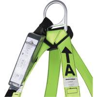 FBH-10000A6440-4 4' Class A Harness & Lanyard with 350 lbs. Capacity, Harness/Lanyard Combo Haskins Industrial Inc.