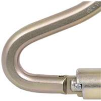 CP-04011-1 Zinc Plated Carabiner with 2" Gate Opening, Steel Haskins Industrial Inc.