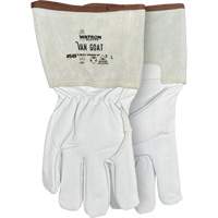 549 Van Goat Arc Rated Cut-Resistant Gloves, Size Medium, Cutshield/Para-Aramid/Polyester/Stainless Steel/Goatskin Shell, ASTM ANSI Level A6/EN 388 Level F Haskins Industrial Inc.