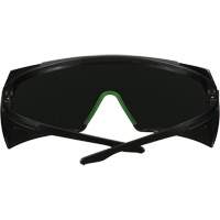 SecureFit 3700 Series Safety Glasses SF3750AS-BLK, Grey/IR 5.0 Lens, Anti-Scratch, ANSI Z87+/Meets/Exceeds CSA Z94.3 Haskins Industrial Inc.