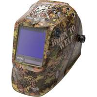VIKING 3350 Born To Weld Welding Helmet, 3.74" L x 3.34" W View Area, 5 - 13 Shade Range Haskins Industrial Inc.