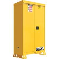 Outdoor Flammable Storage Cabinet, 45 gal., 2 Door, 43" W x 65" H x 18" D Haskins Industrial Inc.