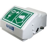 Eye/Face Wash, Wall-Mount Installation, Plastic Bowl Haskins Industrial Inc.