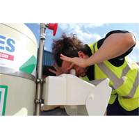 Mobile Self-Contained Emergency Safety Shower with Eye & Face Wash, 30 gal. Capacity, Meets None Haskins Industrial Inc.