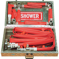 16-Nozzle Portable Decontamination Shower, Meets None Haskins Industrial Inc.