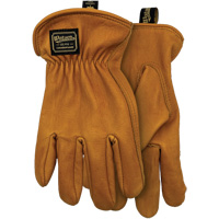 597CR The Duke Cut-Resistant Gloves, Size Medium, Cowhide/Para-Aramid/Polyester/Stainless Steel Shell, ASTM ANSI Level A5 Haskins Industrial Inc.