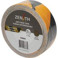Anti-Skid Tape, 2" x 60', Black & Yellow Haskins Industrial Inc.