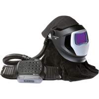 Ensemble de mise &agrave; niveau du syst&egrave;me de respirateur &agrave; &eacute;puration d'air propuls&eacute; Adflo avec casque Versaflo de la s&eacute;rie M et &eacute;cran de soudage Speedglas, Masque de soudage, Pile Lithium-ion Haskins Industrial Inc.