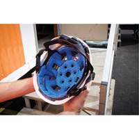 BOLT Safety Helmet Cooling Liner, Blue Haskins Industrial Inc.