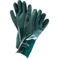Gants verts &agrave; double enduit, 14" lo, PVC, Doublure en Jersey de coton, 70 mils Haskins Industrial Inc.