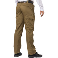 Pantalon cargo Big Flex, Poly-coton/Spandex, Vert olive militaire, Taille 46, Entrejambe 30 Haskins Industrial Inc.