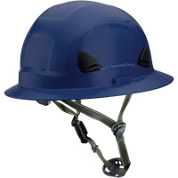 Casque Fibre Metal de style escalade avec bordure compl&egrave;te, R&eacute;pond aux normes CSA type 2, Suspension Rochet, Non ventil&eacute; Haskins Industrial Inc.