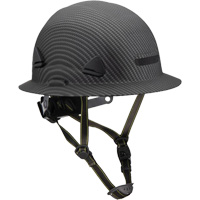 Casque Fibre Metal de style escalade avec bordure compl&egrave;te, R&eacute;pond aux normes CSA type 2, Suspension Rochet, Non ventil&eacute; Haskins Industrial Inc.