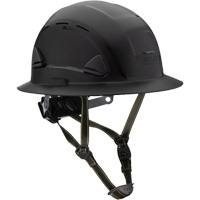 Casque Fibre Metal de style escalade avec bordure compl&egrave;te, R&eacute;pond aux normes CSA type 2, Suspension Rochet, Ventil&eacute; Haskins Industrial Inc.
