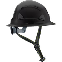 Casque Fibre Metal de style escalade avec bordure compl&egrave;te, R&eacute;pond aux normes CSA type 2, Suspension Rochet, Ventil&eacute; Haskins Industrial Inc.