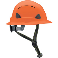 Casque Fibre Metal de style escalade avec bordure compl&egrave;te, R&eacute;pond aux normes CSA type 2, Suspension Rochet, Ventil&eacute; Haskins Industrial Inc.