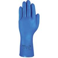 Gants r&eacute;sistants aux produits chimiques bleus pour usage moyen AlphaTec 37-501, Taille 7, 13" lo, Nitrile, 16,5-mil Haskins Industrial Inc.
