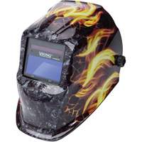 VIKING 1740 Ignition Auto-Darkening Welding Helmet, 3.78" L x 1.67" W View Area, 9 - 13 Shade Range Haskins Industrial Inc.