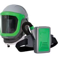 Respirateur Z-Link avec APR motoris&eacute; PX5 & joint FR pour le cou Zytec, Respirateur &agrave; masque Haskins Industrial Inc.
