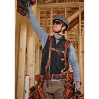 FREEFLEX Lightweight Insulated Vest, Women's, X-Small, Black Haskins Industrial Inc.