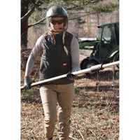 FREEFLEX Lightweight Insulated Vest, Women's, X-Small, Black Haskins Industrial Inc.