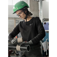 FREEFLEX Long-Sleeve Hybrid T-Shirt, Women's, X-Small, Purple Haskins Industrial Inc.