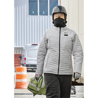 WORKSKIN Balaclava, Polyester, Black Haskins Industrial Inc.