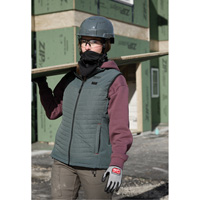 WORKSKIN Balaclava, Polyester, Black Haskins Industrial Inc.