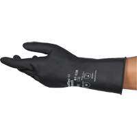 Gants r&eacute;sistants aux produits chimiques AlphaTec 87-118, Taille Petit/7, 12,6" lo, Latex de caoutchouc, Doublure en Coton, 31-mil Haskins Industrial Inc.