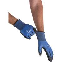 Gants l&eacute;gers et haute dext&eacute;rit&eacute; r&eacute;sistants &agrave; la coupe, Taille 8, Calibre 18, Rev&ecirc;tement Mousse de nitrile, Enveloppe en Acier inoxydable/PEHP/Tungst&egrave;ne, ASTM ANSI niveau A9 Haskins Industrial Inc.
