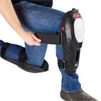 Dynamic Flooring Knee Pad, Hook and Loop Style, Plastic Caps, Foam Pads Haskins Industrial Inc.