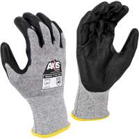 RWG566 AXIS Cut Protection Touchscreen Work Glove, Size X-Small, 18 Gauge, Polyurethane Coated, Stainless Steel/HPPE Shell, ASTM ANSI Level A5/EN 388 Level E Haskins Industrial Inc.