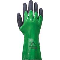 SolvStop Chemical-Resistant Gloves, Size 7, 12" L, PVC Haskins Industrial Inc.