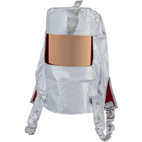Heat Reflective Hood with Clear Gold Window Haskins Industrial Inc.