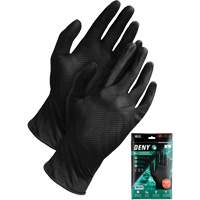 Deny&reg; Disposable Gloves, Small, Nitrile, 6-mil, Powder-Free, Black Haskins Industrial Inc.