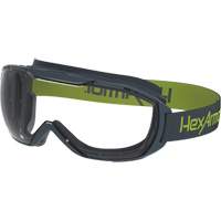 MX500 Safety Goggles, Clear Lens, Anti-Fog/Anti-Scratch, Indirect Vent Haskins Industrial Inc.