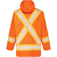 Imperm&eacute;able R804 Hurricane, Petit, Orange haute visibilit&eacute; Haskins Industrial Inc.
