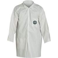 ProShield&reg; 50 Lab Coat, Microporous, White, Small Haskins Industrial Inc.