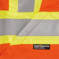 Heavyweight Safety Hoodie, Women's, X-Small, High Visibility Orange Haskins Industrial Inc.