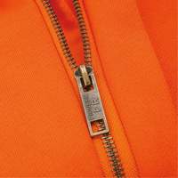 Heavyweight Safety Hoodie, Women's, X-Small, High Visibility Orange Haskins Industrial Inc.