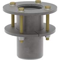 DBI-SALA&reg; Confined Space Deck Mount Base, Stainless Steel Haskins Industrial Inc.