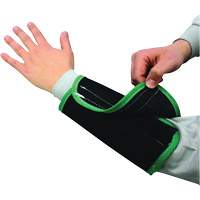 Kut Gard&reg; 2-Ply Cane Mesh Sleeve, Nylon, 9", ASTM ANSI Level A4, Black Haskins Industrial Inc.