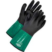 Chemical-Resistant Gloves with Cut-Resistant Lining, Size 6/X-Small, 12" L, PVC Haskins Industrial Inc.