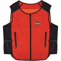 Chill-Its 6255 Lightweight Phase Change Cooling Vest (Vest Only), Small/Medium, Orange Haskins Industrial Inc.