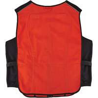 Chill-Its 6260 Lightweight Phase Change Cooling Vest with Rechargeable Packs, Small/Medium, Orange Haskins Industrial Inc.